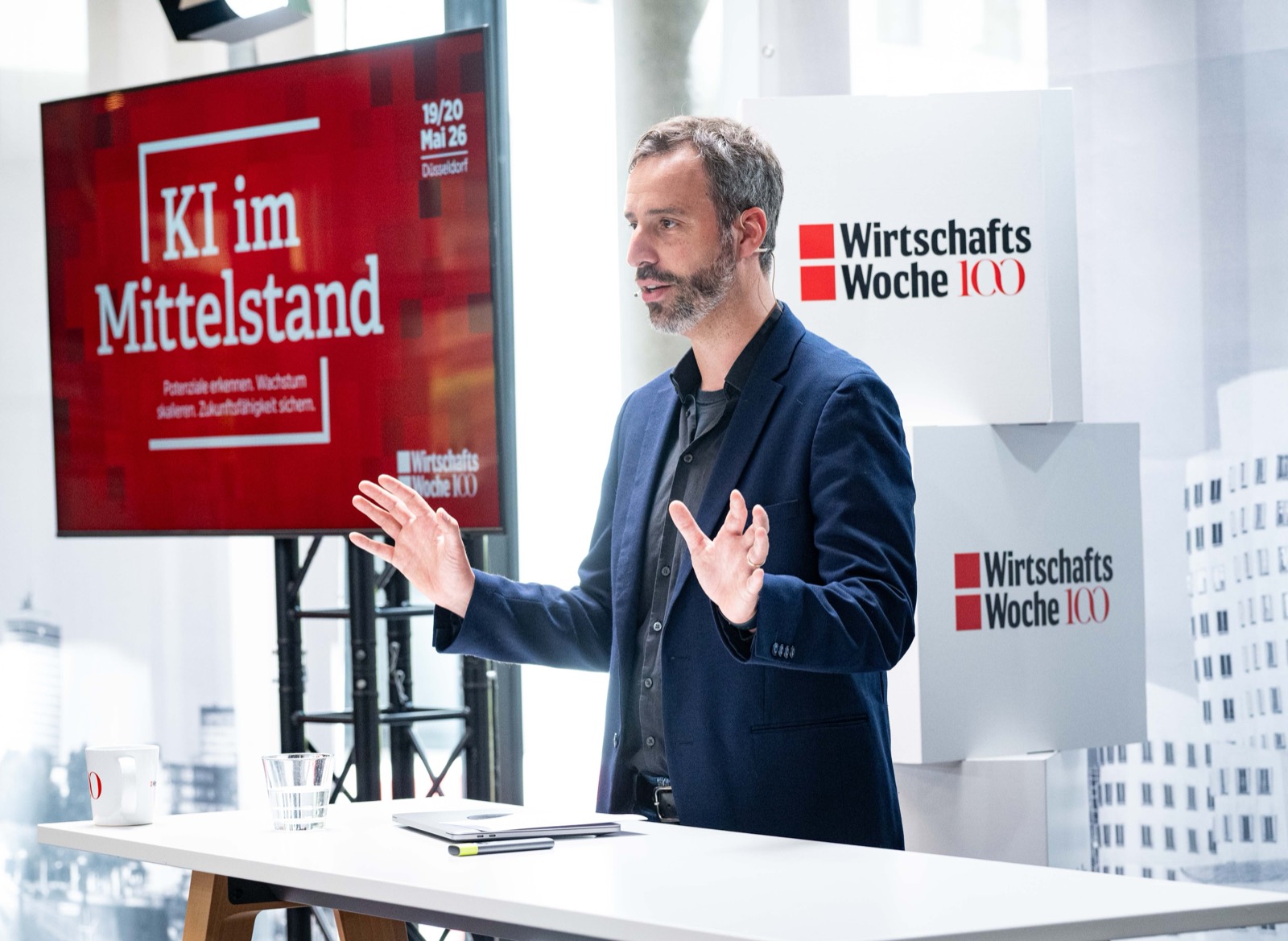 Stephan Scheuer als Keynote-Speaker bei der WirtschaftsWoche-Konferenz KI im Mittelstand 2026 in Düsseldorf
