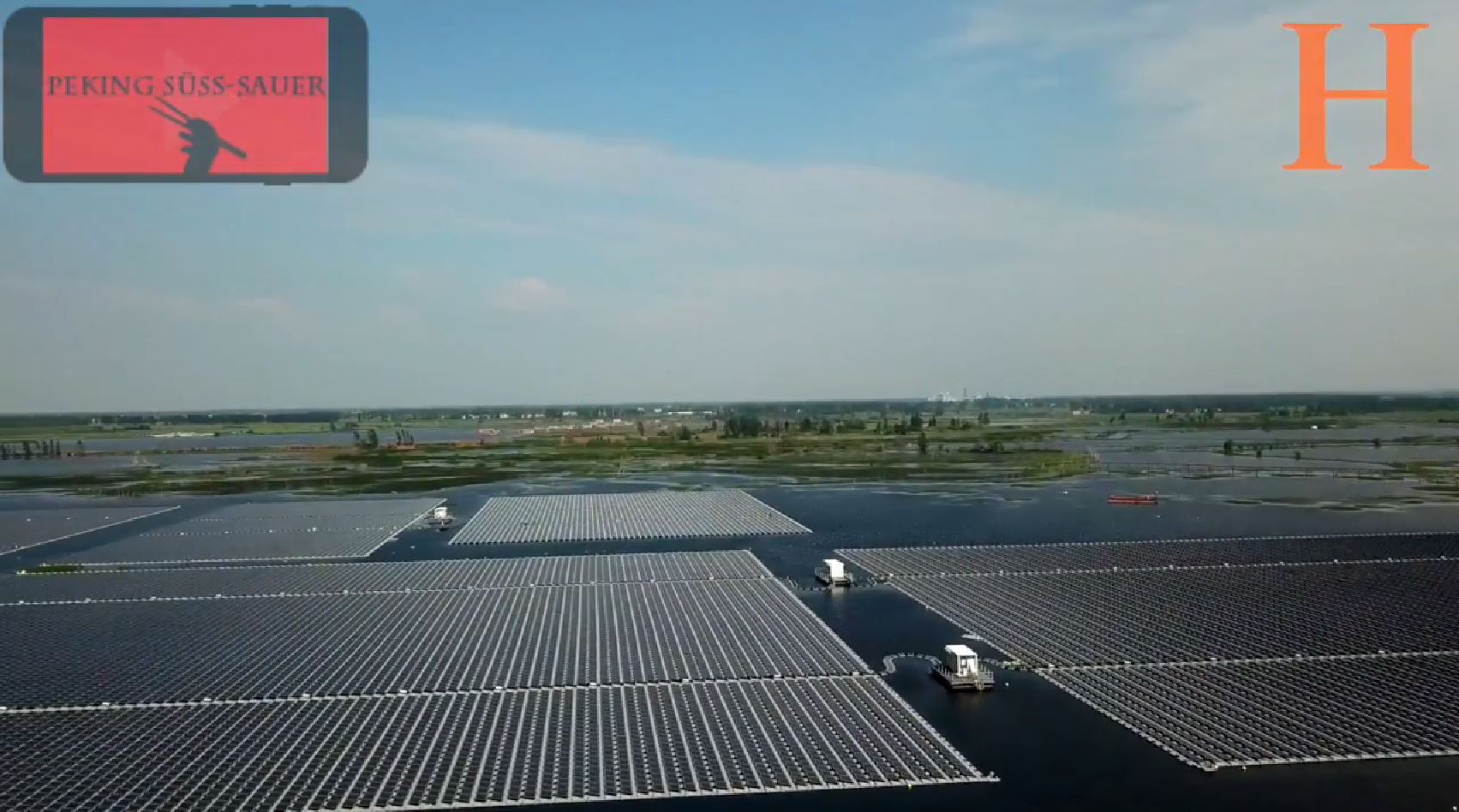 Zu Besuch bei der größten schwimmenden Solaranlage
